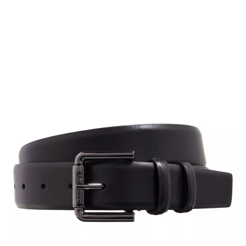 Max Mara Classicbelt35 Nero Leather Belt
