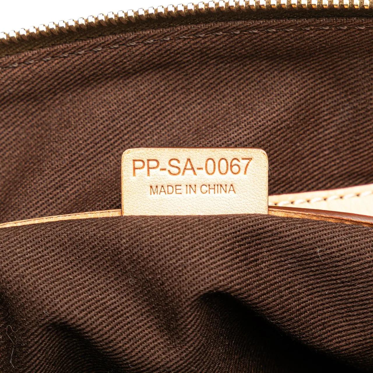 Thumbnail - Celine Hobo Bags - Macadam Coated Canvas Dome Satchel - Gr. unisize - in Braun - für Damen