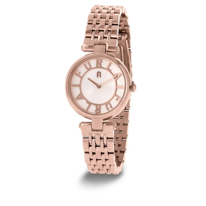 Furla Quarzuhr Analoge Uhr Furla New Club rosa(Image 4)