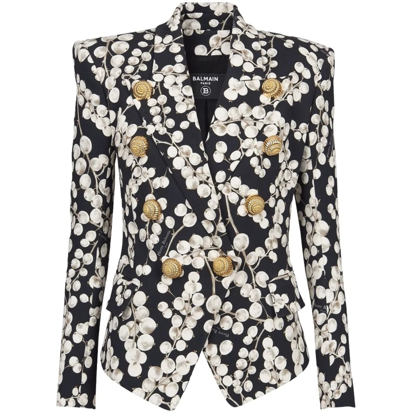 Balmain Veste de transition Jackets Black schwarz