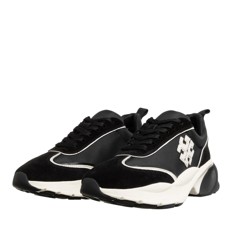 Tory Burch Lage-top sneaker Good Luck Trainer Perfect Black / New Ivory(Image 6)