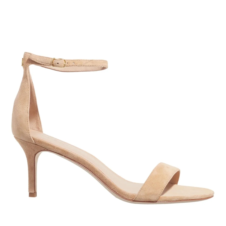 Lauren Ralph Lauren Allie Mid-Sandals-Heel Sandal Buff | Sandals