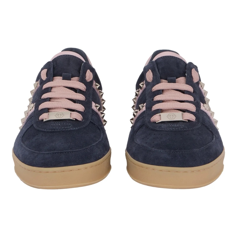 Philipp Plein Low-Top-Sneaker Elegante Einzigartigkeit für Ihre Freizeit mit die dunkel-blau(Image 2)