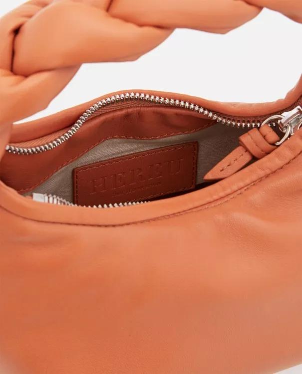 Hereu Shoppers Brown Detachable Shoulder Strap Bag in bruin