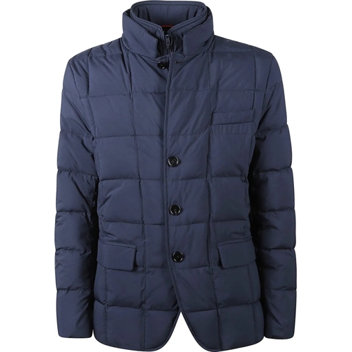 Fay Daunenjacken Double Front Down Jacket Blue blau