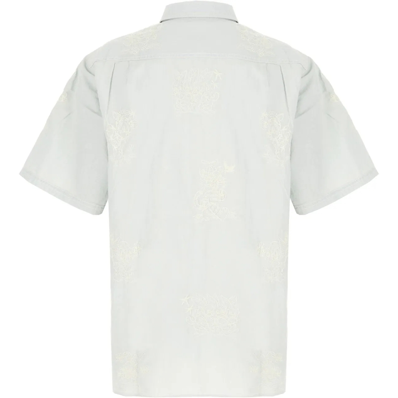 Kenzo Legeres Oberteil Kenzo Light blue chambray shirt hellblau(Image 2)
