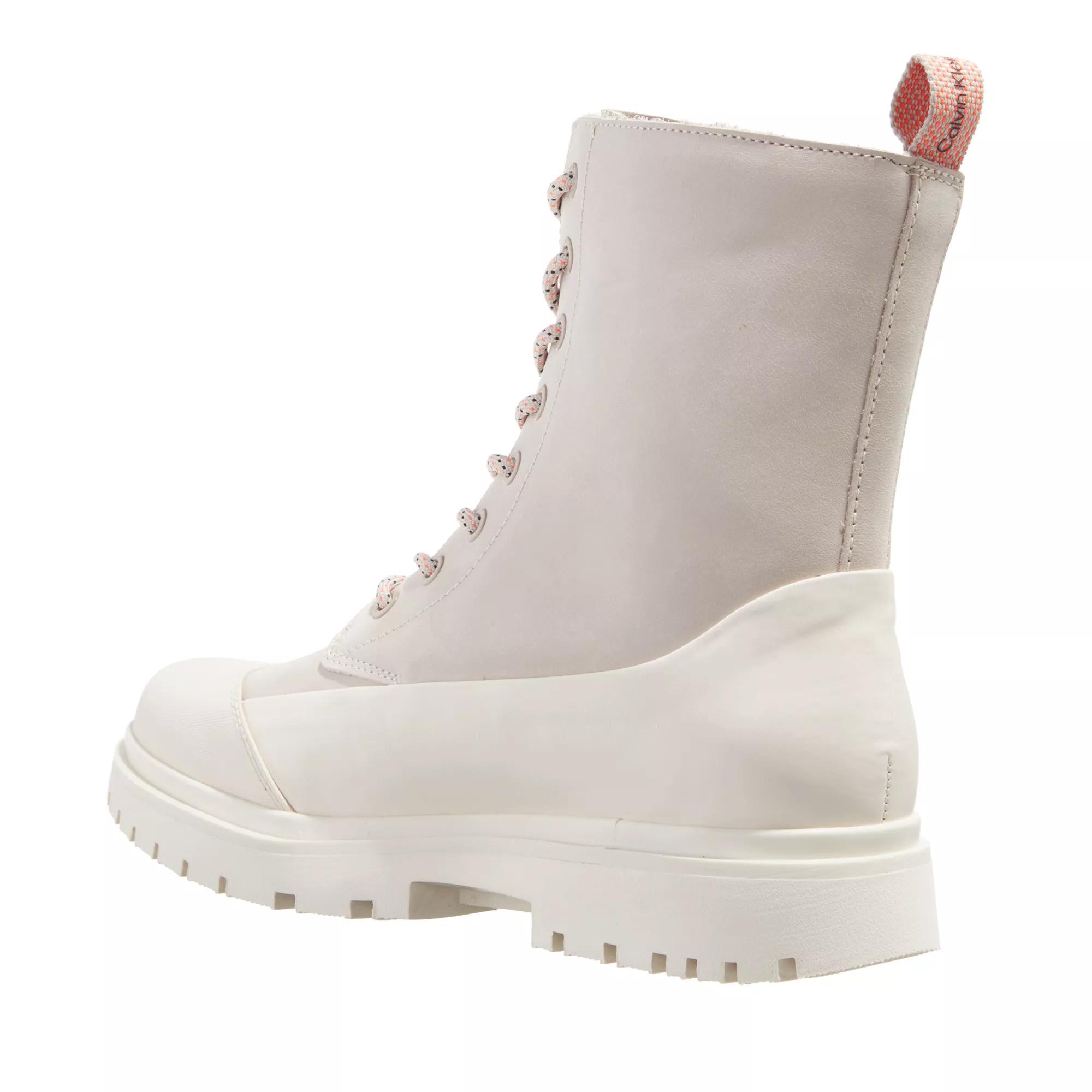 Womens white lace up sales boots