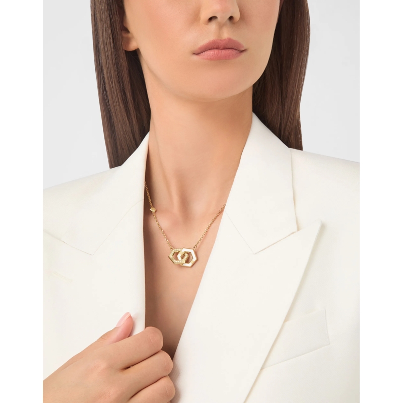 Philipp Plein Mittellange Halskette Halskette Legacy gold(Image 2)