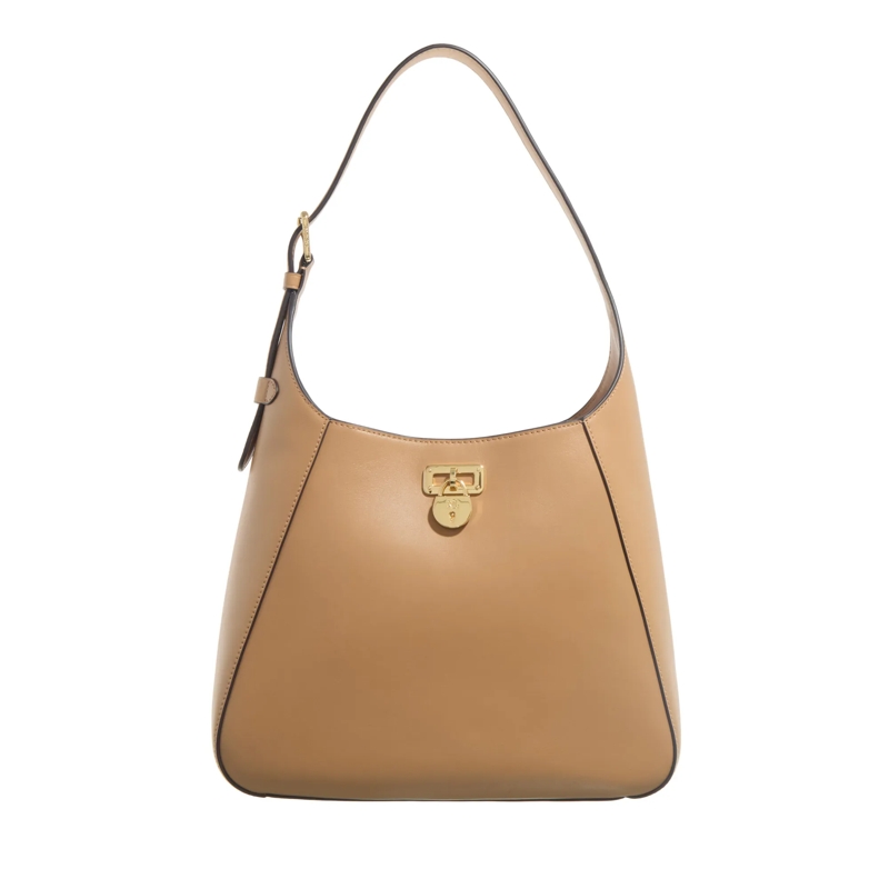 Lauren Ralph Lauren Hobo Bag Tanner Lg Sh Shoulder Bag Large Buff