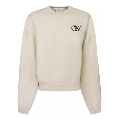 Off-White Oversize Cream Sweatshirt Neutrals 