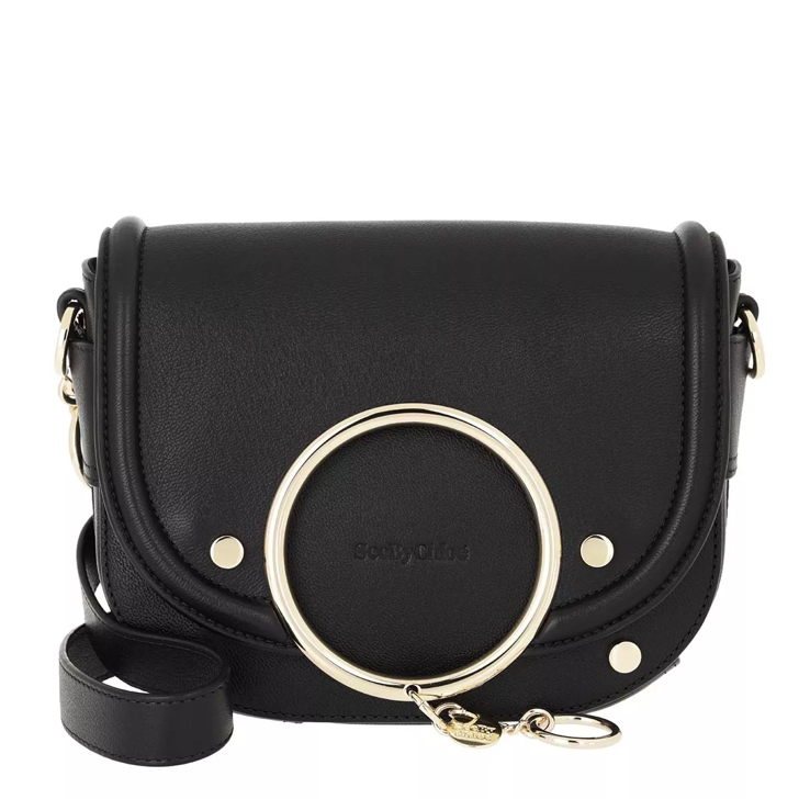 See By Chlo Mara Shoulder Bag Leather Black Crossbody Bag