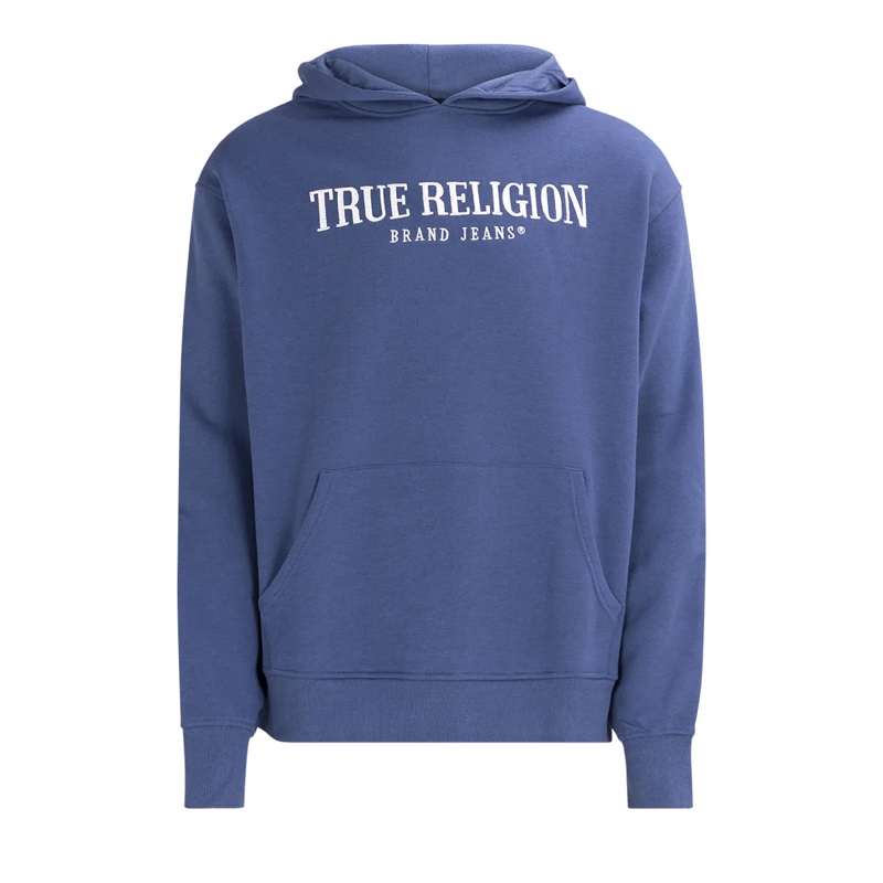 True Religion  Hoodie Zip-Up blau