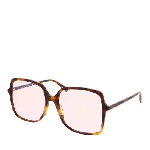 Gucci GG0544S-006 57 Blue & Beyond Woman Sunglasses Havana-Pink Bril