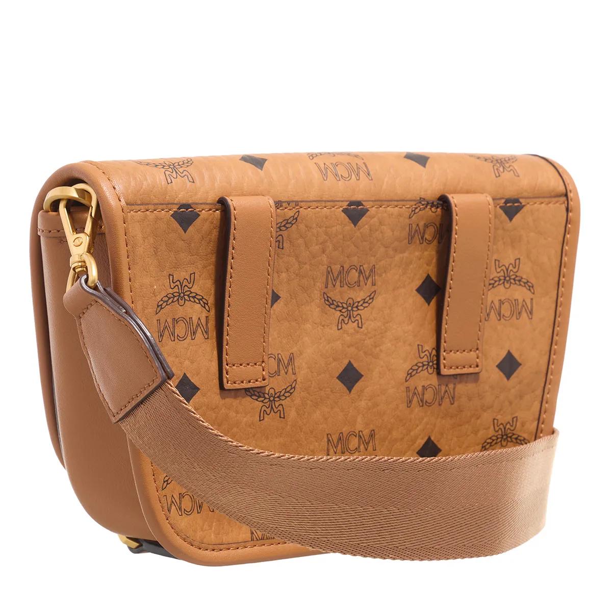 MCM Laptoptassen Aren Messenger in bruin