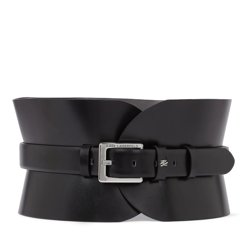 Karl Lagerfeld Gürtel K/ESSENTIAL GÜRTEL schwarz