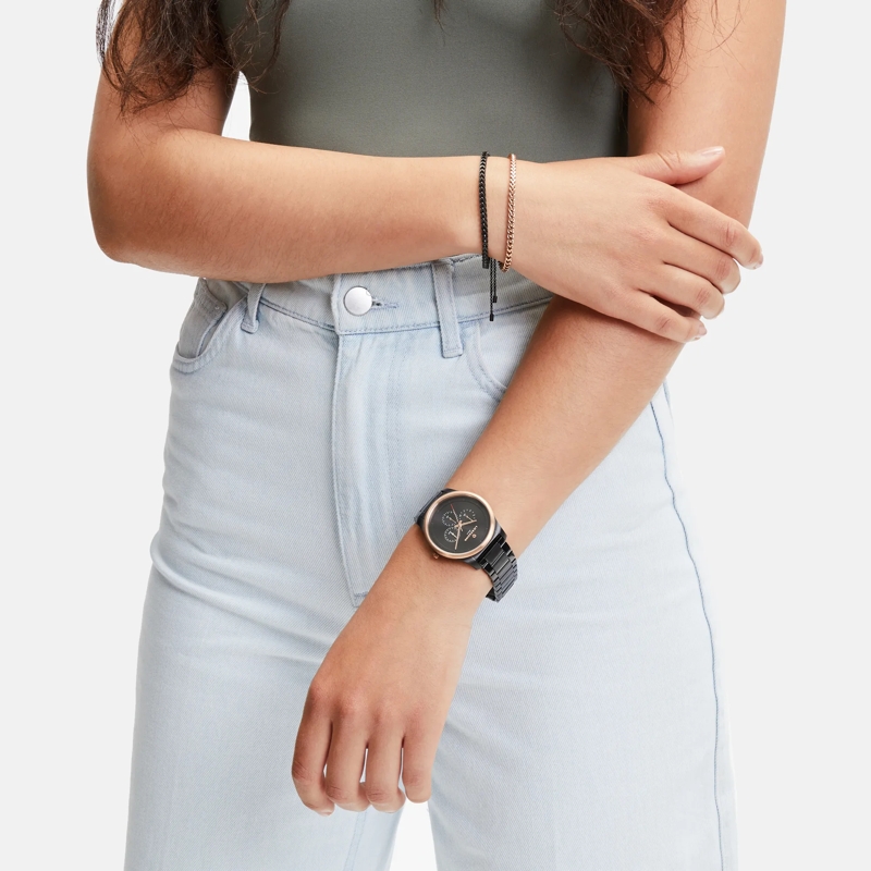 Liebeskind Berlin Automatikuhr Edelstahl Classic x Trends schwarz(Image 2)