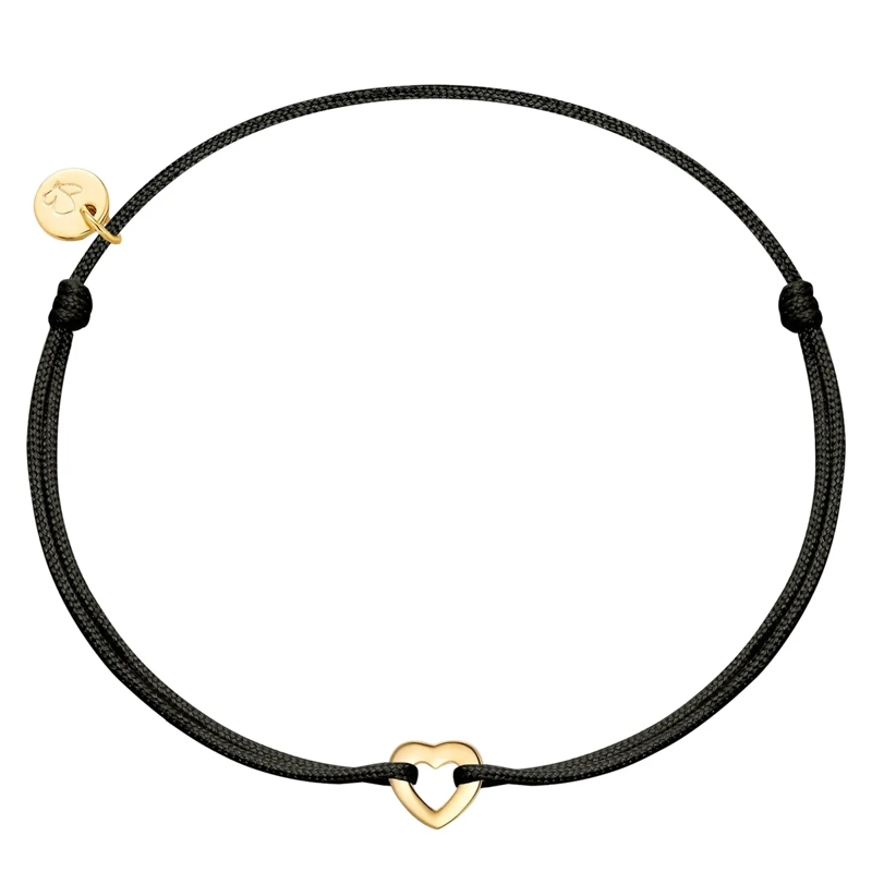 Glanzstücke München Armband Sterling Silber Armband Herz gold