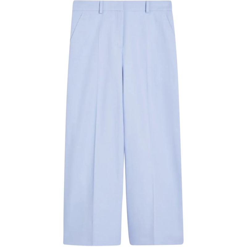 Max Mara Hose Max Mara Weekend  Pantalons Lichtblauw 25151310326 blau