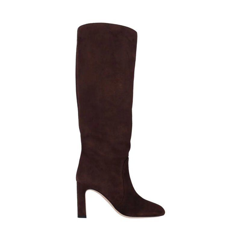 Stuart Weitzman Bottes "Babette 85" Boots – Brown Brown