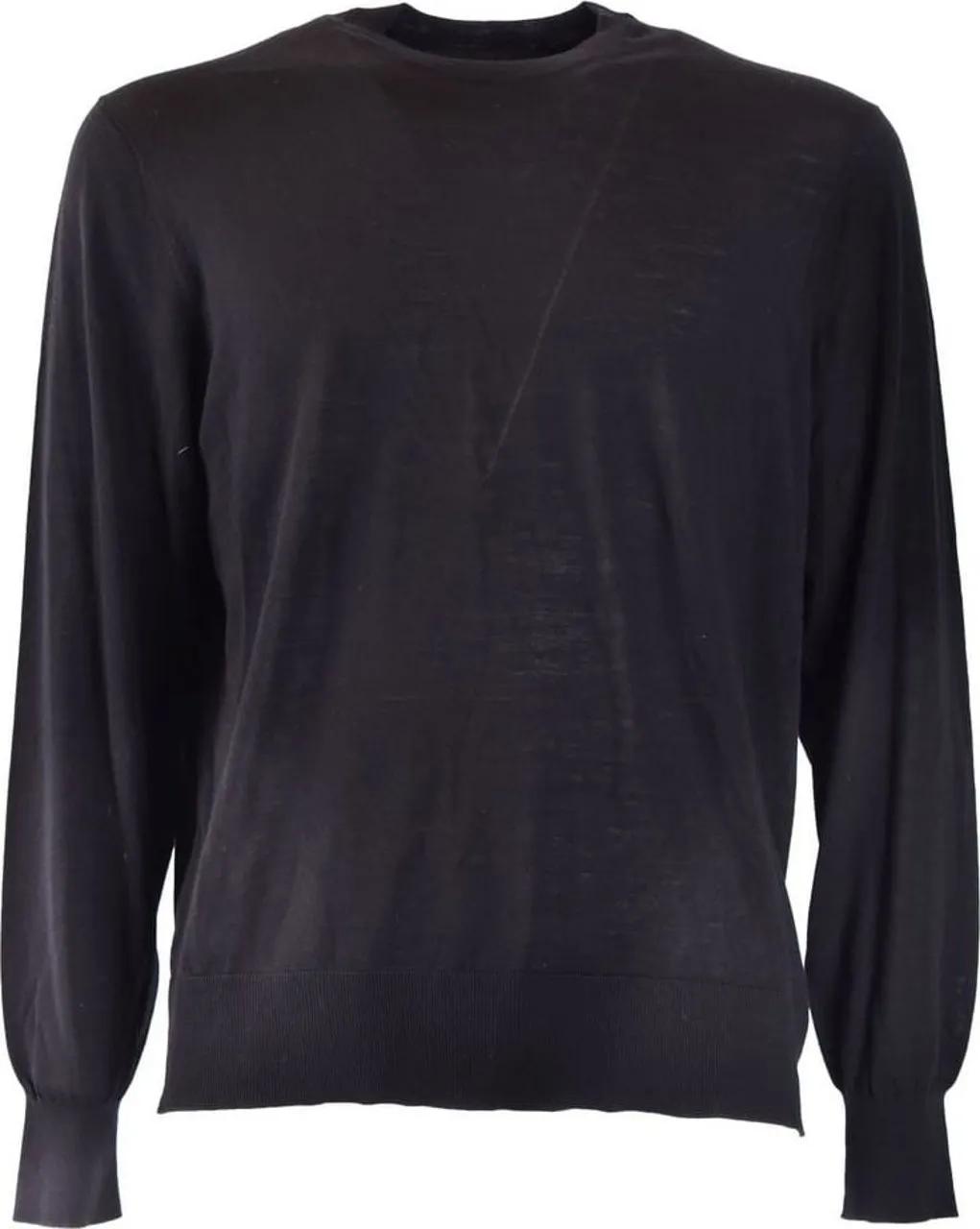 Thumbnail - Neil Barrett - Classic Black Wool Sweater - Größe L - schwarz