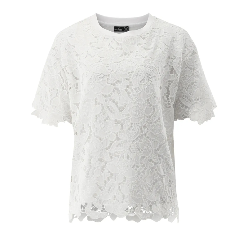 VAN LAACK Bluse Bluse Modern Fit Uni weiss