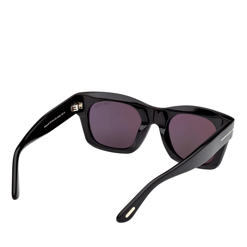 Tom Ford Zonnebril EMMA-02 Shiny Black(Image 6)