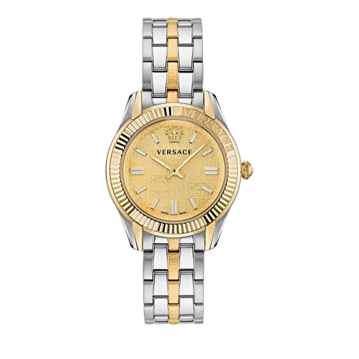 Versace Greca Time Lady bicolored Quartz Horloge