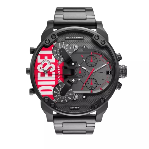 Diesel Mr. Daddy 2.0 Chronograph Stainless Steel Watch Black Chronograph