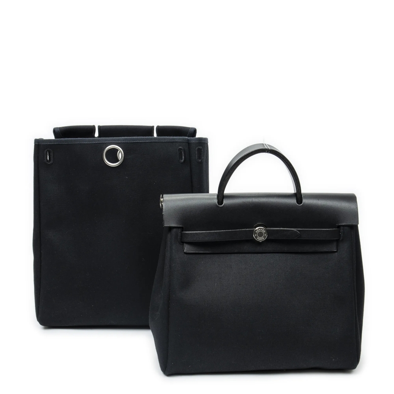 Hermès Crossbody Bag Herbag A Dos PM schwarz