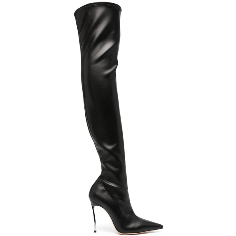 Casadei Stiefel Boots Black schwarz