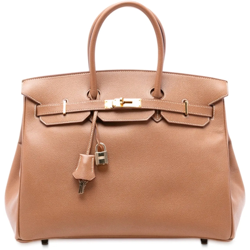 Hermès Fourre-tout Courchevel Birkin Retourne 35 braun