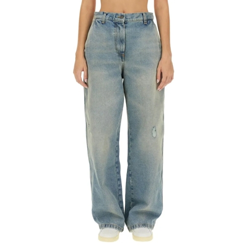 Palm Angels Jeans Paris Jeans Wide Blue