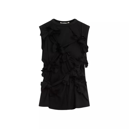 Comme des Garcons Black Knotted Top Black 