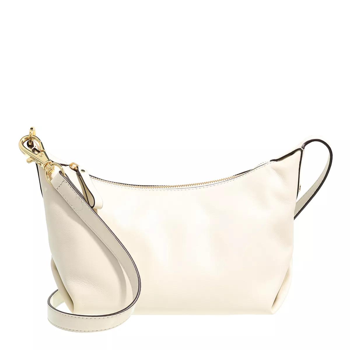 Lauren Ralph Lauren Hobo Bag - Kassie Shoulder Bag Small - Gr. unisize - in Creme - für Damen