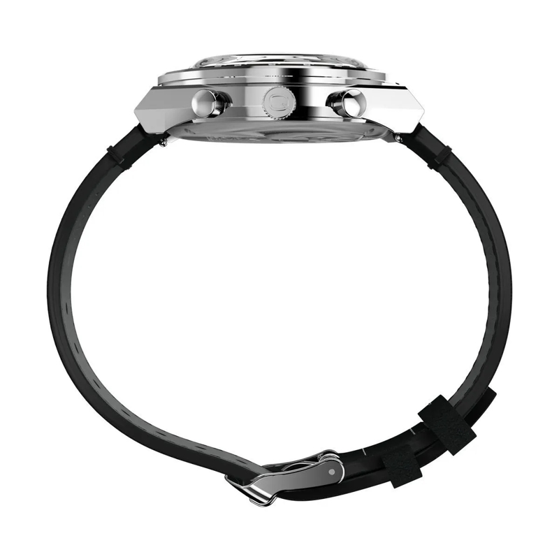 Timex Chronograph Quartz Analog Chronograph Q Timex Chronograph X Pe schwarz(Image 2)