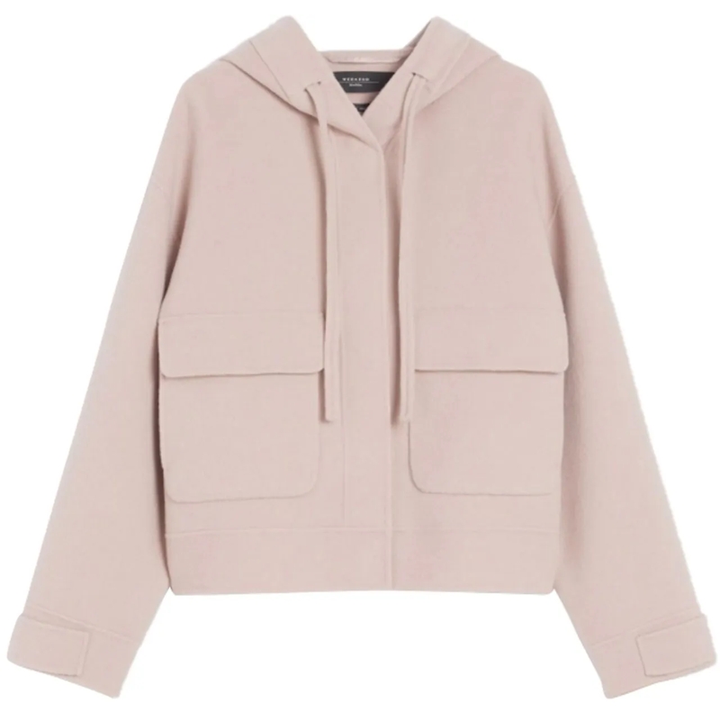 Max Mara Veste de transition Coats Powder rose