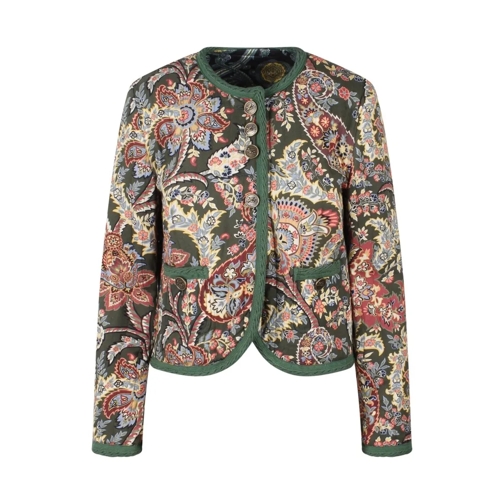 Etro Übergangsjacke Paisley Quilted Jacket Grey