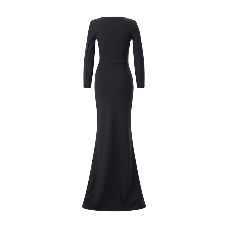 Chiara Boni Maxikleid Maxikleid Wiesa BR Long schwarz(Image 2)