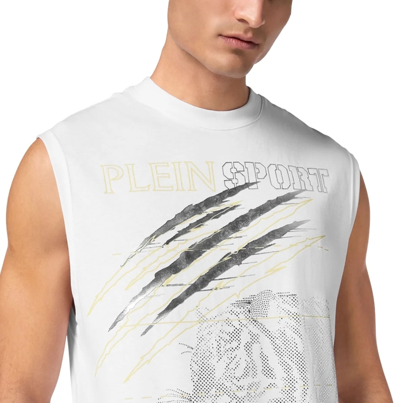 Plein Sport Top Tanktop Tiger schwarz(Image 4)