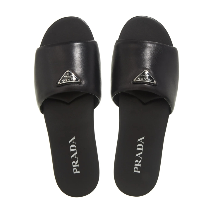 Prada slip on sandals hotsell