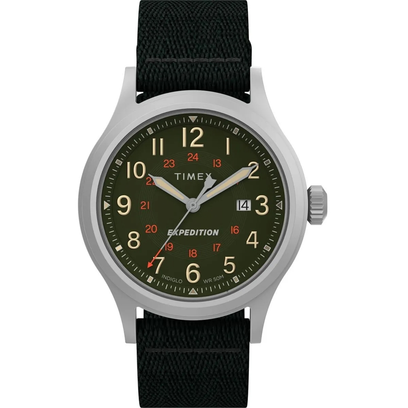 Timex Automatikuhr Quarz Analog Uhr Expedition North¬Æ Sierra schwarz