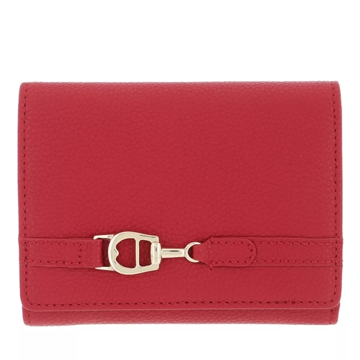 AIGNER Wallet Bright Red Portemonnaie mit Überschlag