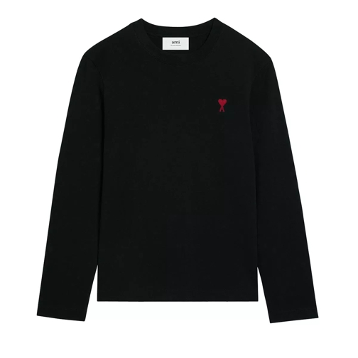 AMI Paris Shirt Langarm 001 black Langärmelige Oberteile