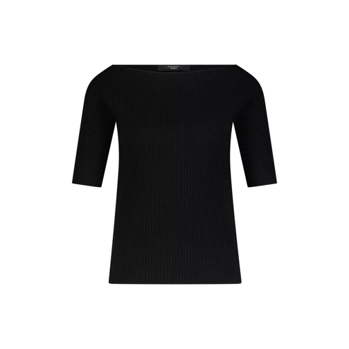 Max Mara Kurzarmpullover Soraia Schwarz 