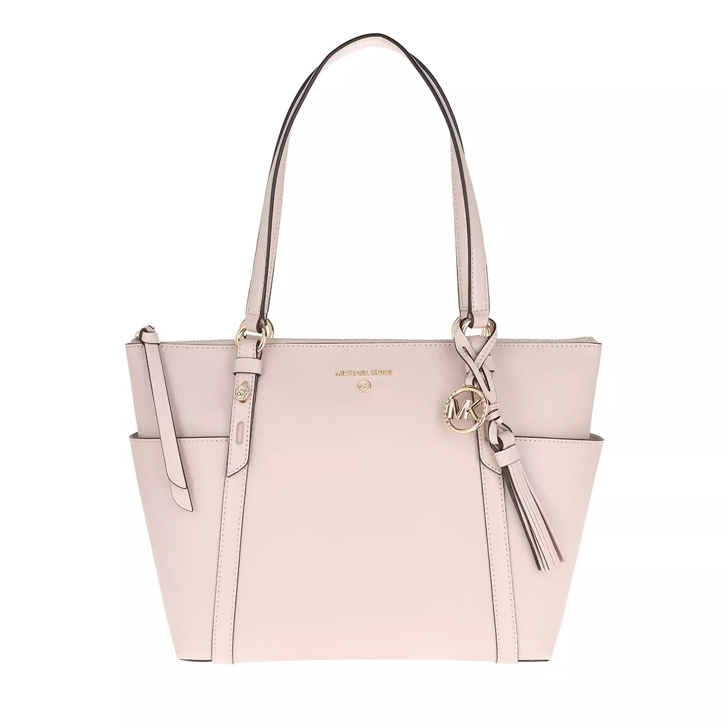 Michael Kors Sullivan Medium Top Zip Tote Soft Pink Shopping Bag