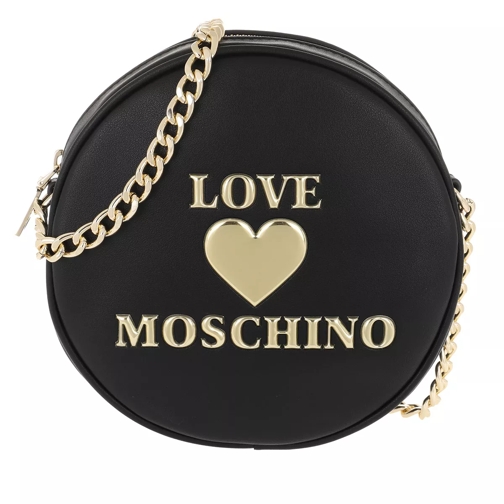 Love Moschino Round Crossbody Bag Nero Rund väska