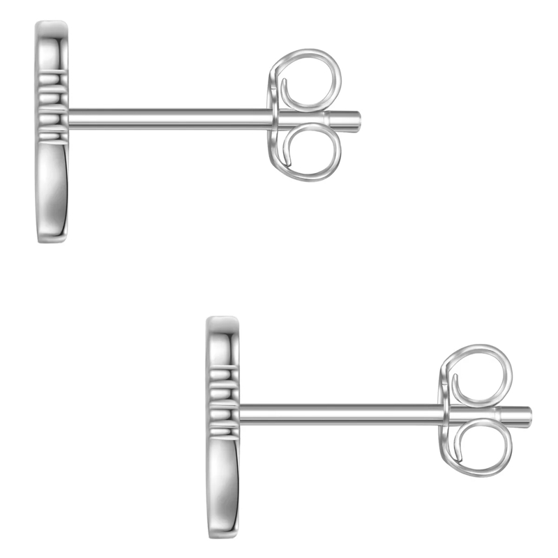 Glanzstücke München Ohrstecker Sterling Silber Ohrstecker Engel silber(Image 2)