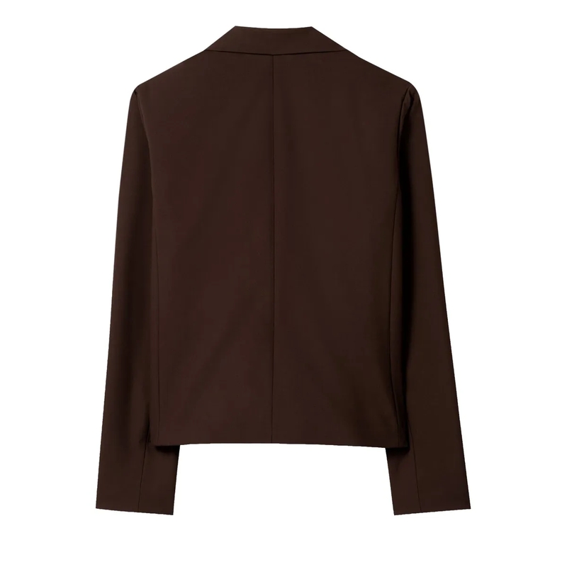 Luisa Cerano Blazer Zwei-Knopf-Blazer marone(Image 6)