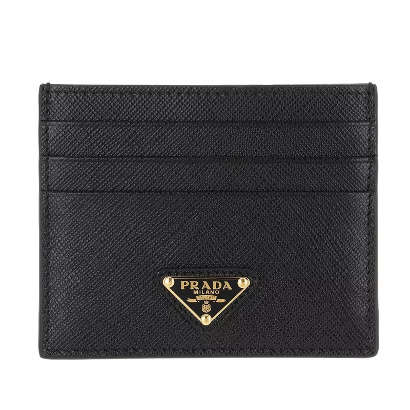Prada Kartenhalter Card Holder Leather Nero