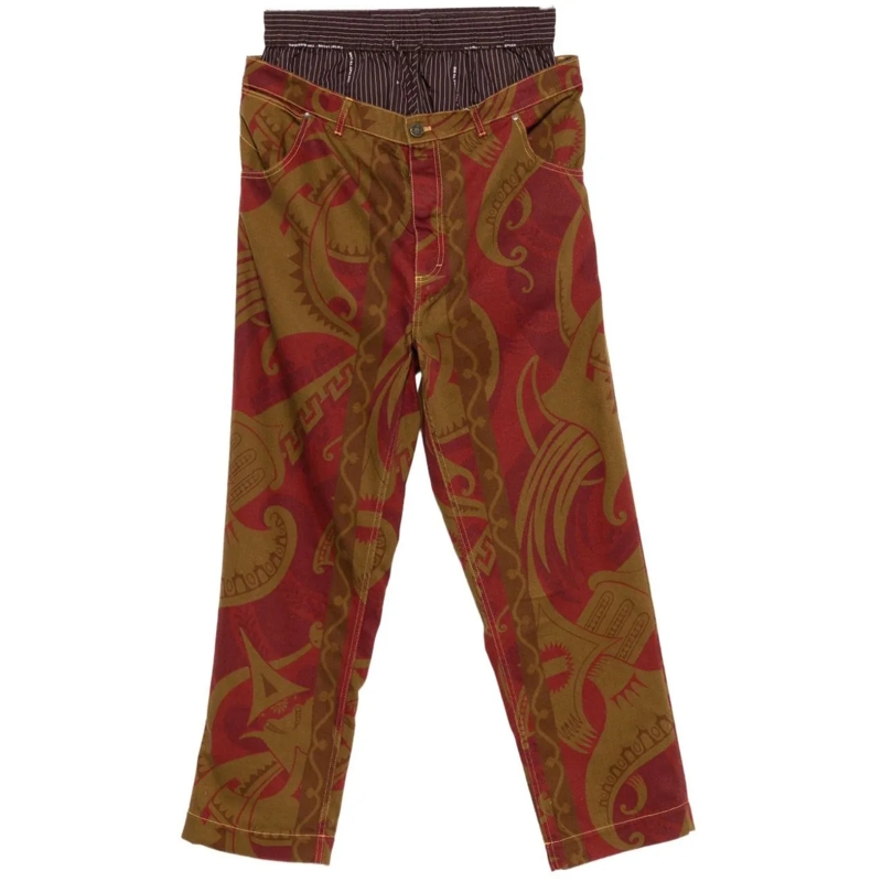 Vivienne Westwood Jeans à jambe droite Jeans Multicolour mehrfarbig